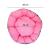 Culcus pentru caine/pisica, model buline, roz, 49 cm  GartenVIP DiyLine