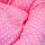 Culcus pentru caine/pisica, model buline, roz, 67 cm GartenVIP DiyLine