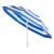 Umbrela plaja, Strend Pro, cu inclinatie, model dungi, albastru si alb, 180 cm GartenVIP DiyLine