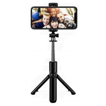 Selfie stick, trepied, Izoxis, telescopic, cu telecomanda, bluetooth, 60 cm GartenVIP DiyLine