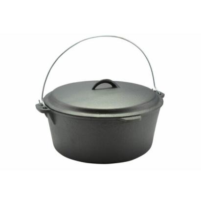 Ceaun fonta, cu maner si capac, 6 L, 30x10 cm, Perfect Home GartenVIP DiyLine