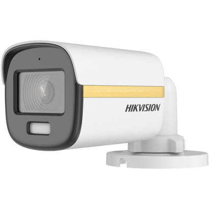 Camera de supraveghere analog,ColorVu, 2MP, lentila 2.8mm, WL 20m, Microfon, IP67 DS-2CE10DF3T-FS-2.8mm - HIKVISION SafetyGuard Surveillance