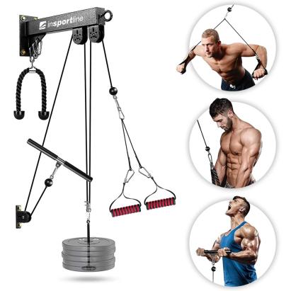 Sistem de scripeti pentru cabluri de suspensie inSPORTline Puley 500 FitLine Training