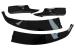 Prelungire Bara Fata BMW Seria 3 F30 F31 (2011-2019) M Design Negru Lucios Performance AutoTuning