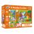 Set 4 puzzle-uri - Animalute din padure (2, 3, 4, 5 piese) PlayLearn Toys