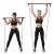 Bara exercitii cu corzi de rezistenta HMS DC30 FitLine Training