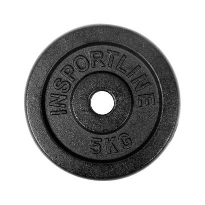Disc Greutate fier inSPORTline Castblack 5 kg/30 mm FitLine Training