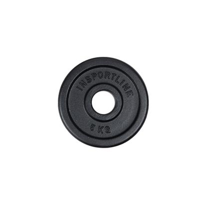 Disc Greutate fier inSPORTline Castblack OL 5kg/50mm FitLine Training