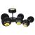 Gantera cauciucata cu greutate fixa HMS HG PRO 18kg FitLine Training