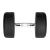 Gantera cauciucata cu greutate fixa HMS HG PRO 18kg FitLine Training