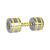 Gantera Cromata inSPORTline Yellsteel 12 kg FitLine Training