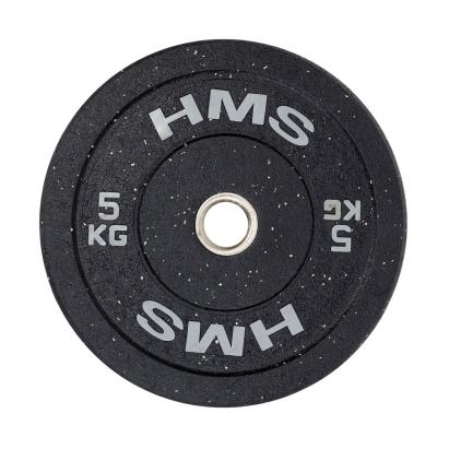 Greutate cauciucata 5 kg/51 mm HMS HTBR05-gri FitLine Training