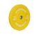 Greutate Cauciuc Bumper Plate SPORTMANN - 15 kg / 51 mm - Galben FitLine Training
