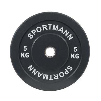 Disc Greutate Cauciuc SPORTMANN - 5 kg / 51 mm FitLine Training