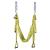 Hamac aero yoga inSPORTline Hemmock-verde FitLine Training