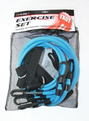 Set corzi de rezistenta HMS TX01 FitLine Training