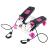 Stepper Twist cu Corzi HMS S3033 - Roz FitLine Training