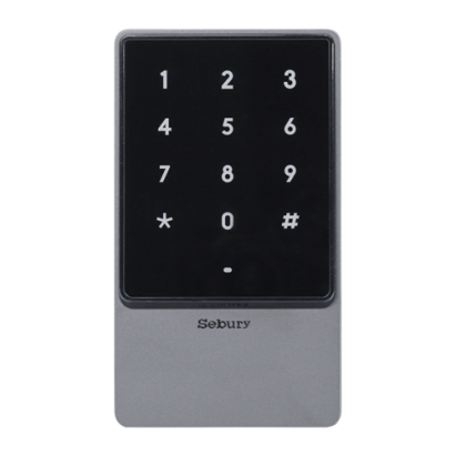Controler stand-alone cu tastatura touch si cititor card EM 125kHz + Mifare 13.56MHz, carcasa antivandal - SEBURY SEB-sTouch2 SafetyGuard Surveillance