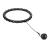 Cerc Hula Hoop cu Greutate HMS HHW02 43 cm, Negru FitLine Training