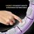 Cerc Hula Hoop cu Greutate si Contor HMS HHM13 40 cm, Violet FitLine Training