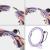 Cerc Hula Hoop cu Greutate si Contor HMS HHM13 40 cm, Violet FitLine Training