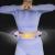 Cerc Hula Hoop cu Greutate si Contor HMS HHM13 40 cm, Violet FitLine Training