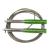 Coarda de sarit - viteza HMS SK55-verde FitLine Training