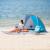 Cort de plaja Nils NC8030 Albastru FitLine Training