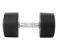 Gantera cauciucata Sportmann Deluxe 27.5 kg FitLine Training