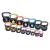 Gantera inSPORTline Vin-Bell Dark 10 kg FitLine Training