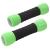 Gantere aerobic HMS CM07 2x1.5kg Verde FitLine Training