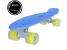 Penny board Mad Cruiser cu roti iluminate-albastru FitLine Training