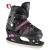 Role Reglabile 2in1 Nils Extreme NH11912A Negru/Roz FitLine Training