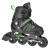 Role Reglabile 2in1 Nils Extreme NH11912A Negru/Verde FitLine Training