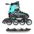 Role Reglabile 2in1 Nils Extreme NH18190 Negru/Albastru FitLine Training