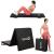 Saltea pliabila 1800x600 mm Negru, HMS Premium MGS02 FitLine Training