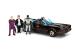 JADA BATMAN SET MASINUTA METALICA BATMOBILE  1:24 SI 4 FIGURINE SuperHeroes ToysZone