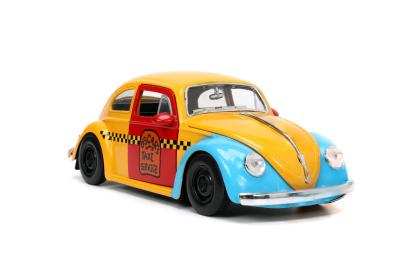 JADA MASINUTA METALICA SESAME STREET 1959 VW BEETLE  1:24 SuperHeroes ToysZone