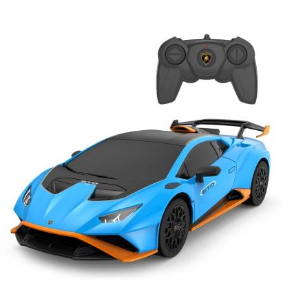 MASINA CU TELECOMANDA LAMBORGHINI HURACAN STO CU SCARA 1 LA 24 SuperHeroes ToysZone
