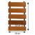 Poteca de gradina din lemn, maro, 30x600 cm GartenVIP DiyLine