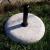 Suport pentru umbrela, beton, alb, 20 kg, 45 cm, 38 mm, Carter GartenVIP DiyLine