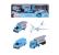 MAJORETTE SET 4 VEHICULE METALICE DE TRANSPORT MAERSK SuperHeroes ToysZone