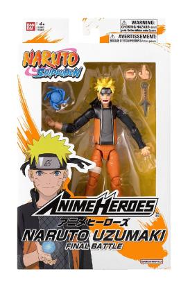 BANDAI FIGURINA NARUTO SHIPPUDEN NARUTO UZUMAKI FINAL BATTLE   16.5CM SuperHeroes ToysZone