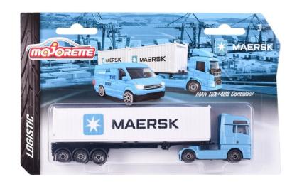 MAJORETTE TRANSPORTOR MAERSK MAN TGX SuperHeroes ToysZone