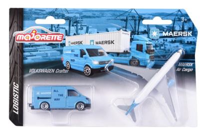 MAJORETTE TRANSPORTOR MAERSK VOLVO SuperHeroes ToysZone