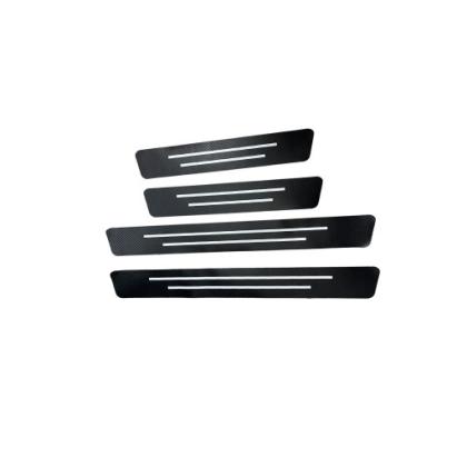Set abtibild protectie praguri interior culoare carbon Cod: MKT-4PCS Automotive TrustedCars