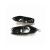 Ornament de toba compatibil BMW Seria 7 G11 G12 tip M 760i - Negru Cod:H201BL Automotive TrustedCars