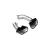 Ornament de toba compatibil BMW X5 F15 -Negru Cod:TYH20BL Automotive TrustedCars