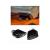 Ornament de toba compatibil Audi model tip RS Negru Cod: TY001BL Automotive TrustedCars