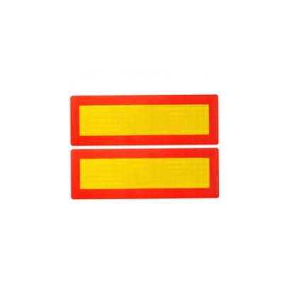 Abtibild reflectorizant galben rosu 48x13.5cm auto universale Cod: AN103 Automotive TrustedCars